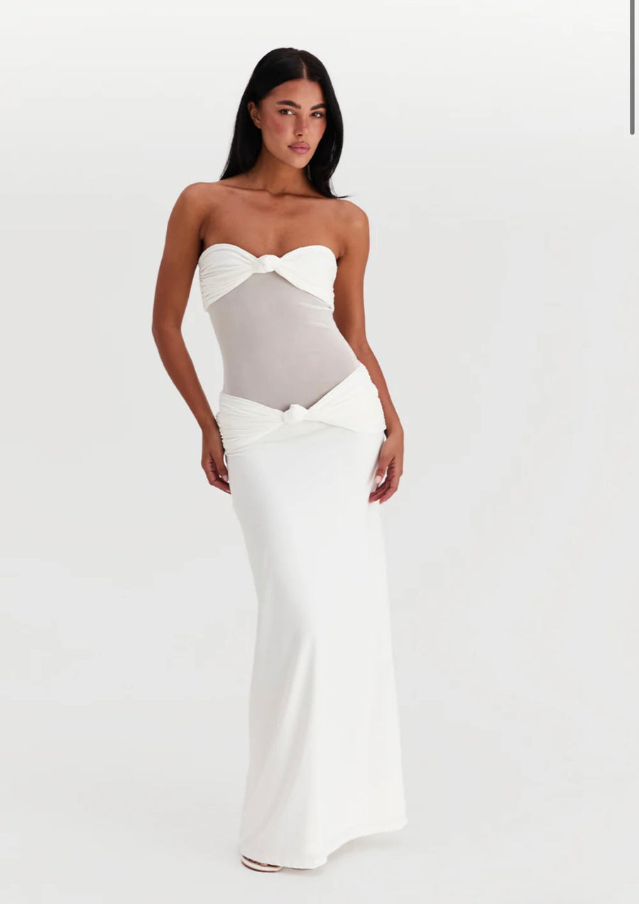 Sasha Therese Amara maxi - white