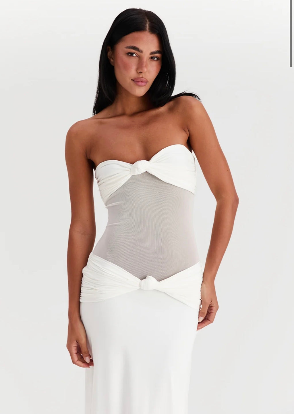 Sasha Therese Amara maxi - white