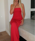 Mode Mila Remy Dress - Ruby Red