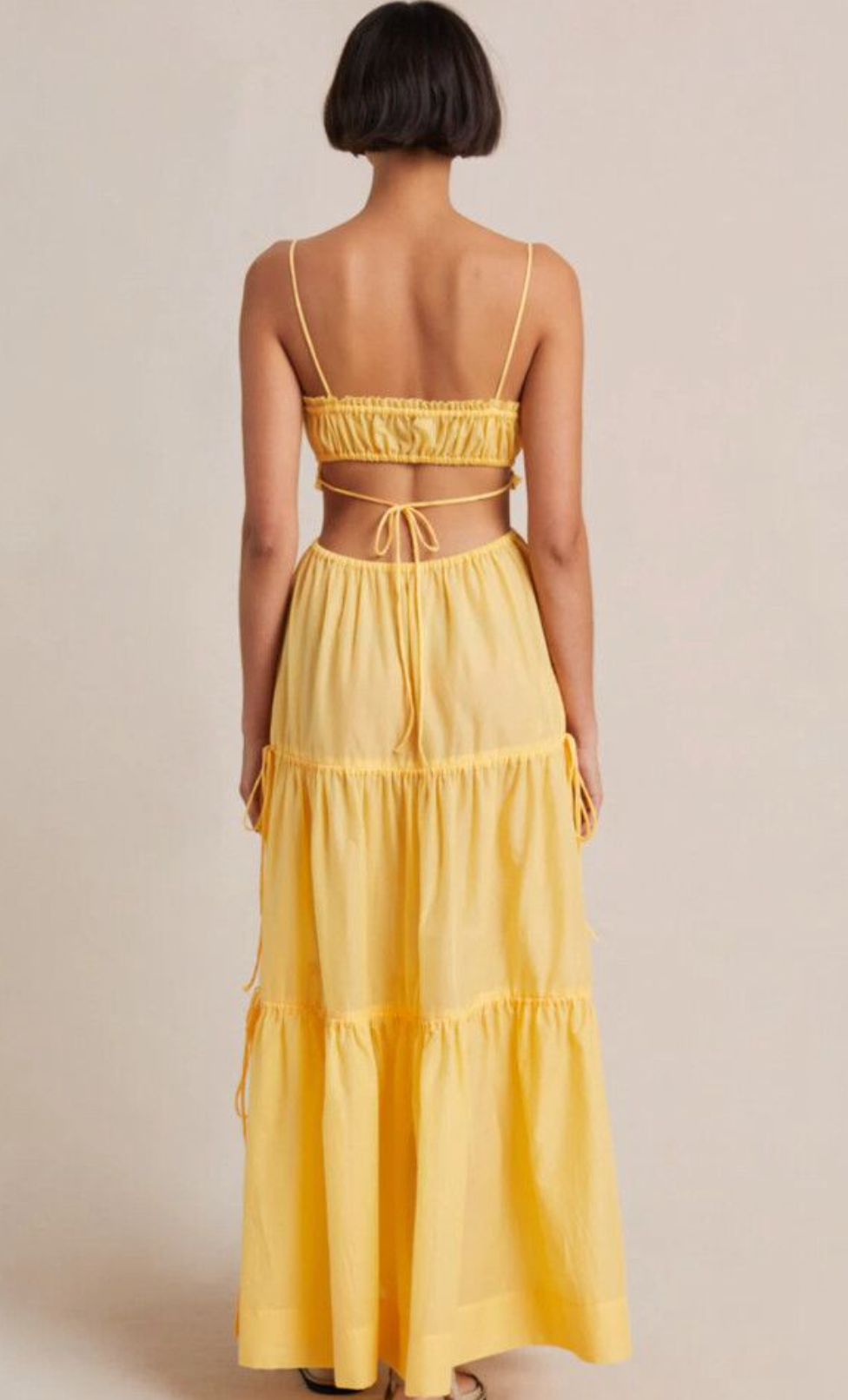Bec and Bridge Alexandra Tie dress - yellow