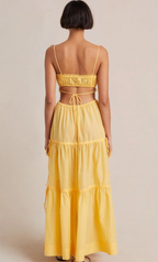 Bec and Bridge Alexandra Tie dress - yellow